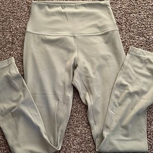 Lululemon Align Leggings, size 4, light green